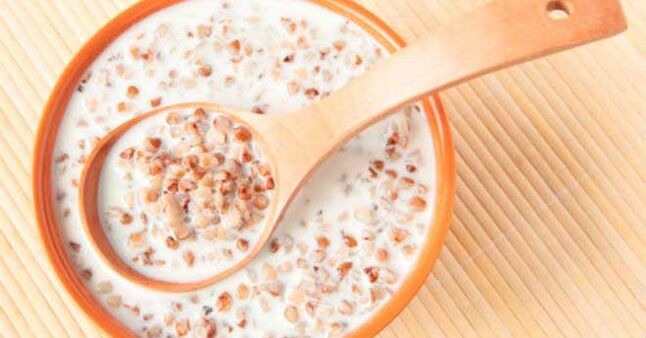 Buckwheat kefir-en