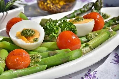 arrautza entsalada keto dietan